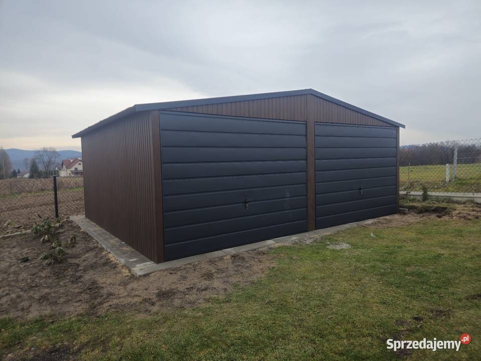 6x6 Garaze Blaszane Garaż Blaszany Blaszak Sochaczew