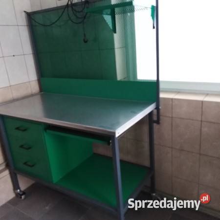 Regał pod imadło 3 etap naprawy wtryskiwaczy Bielsko-Biała