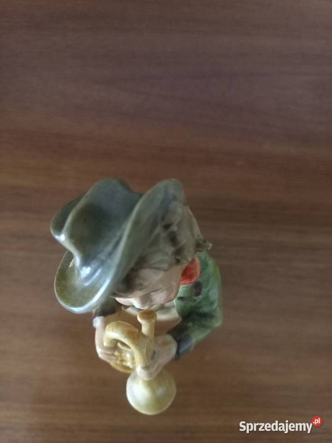 Figurka porcelanowa Trębacz Toruń