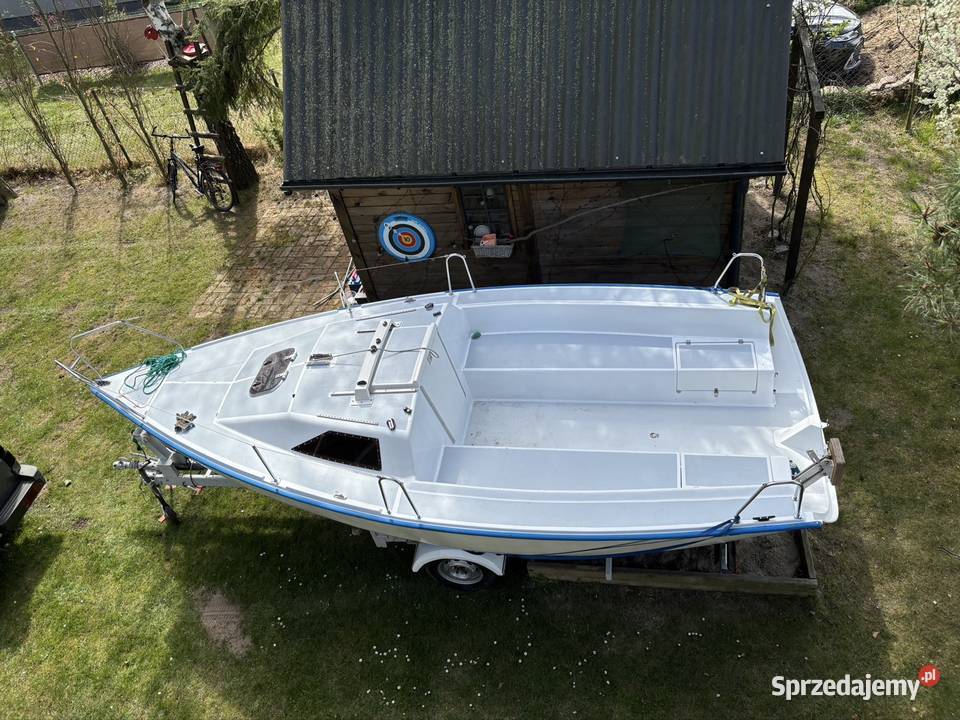 Jacht Micro Flyer 585 komplet z przyczepą super wielkopolskie Poznań
