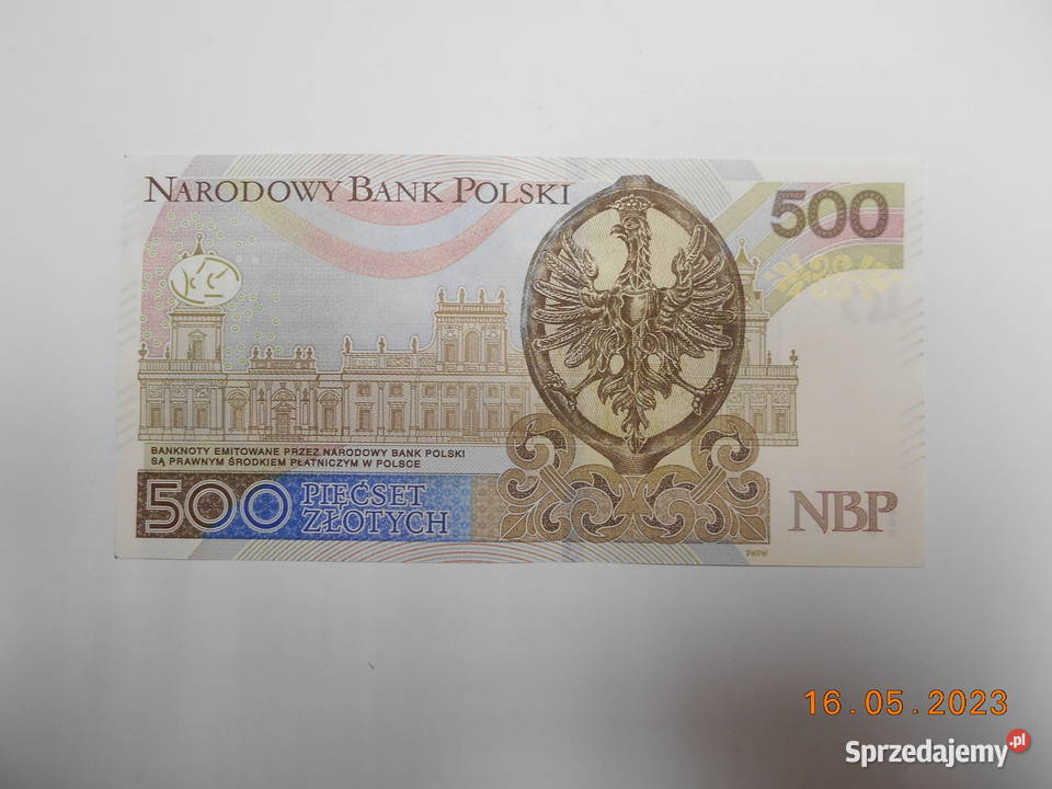 Banknot 500 seria AA