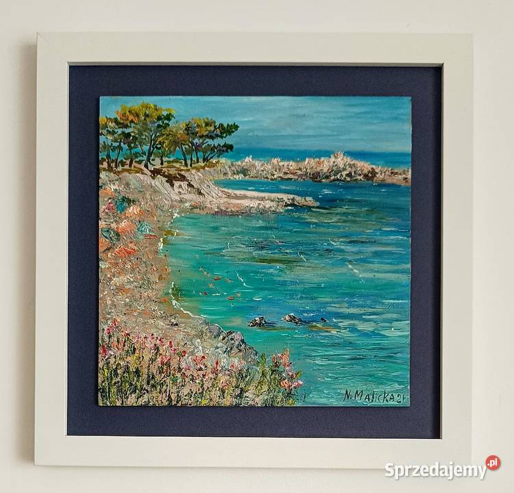 Obraz olejny Warszawa sprzedam