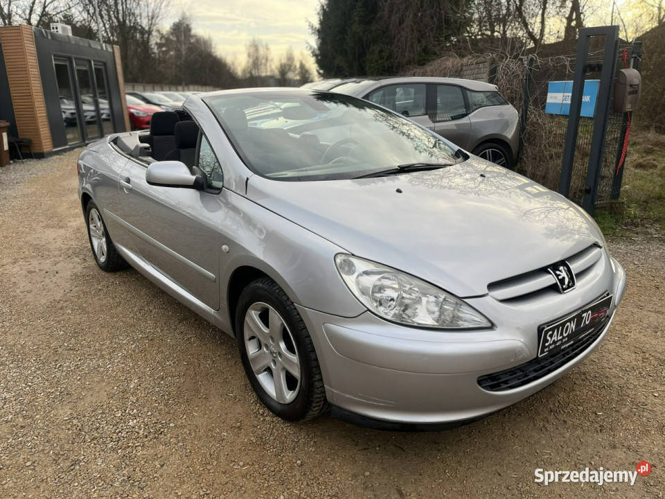 Peugeot 307 CC 20 Klima Alu El szyby KS Serw Bez śląskie Częstochowa