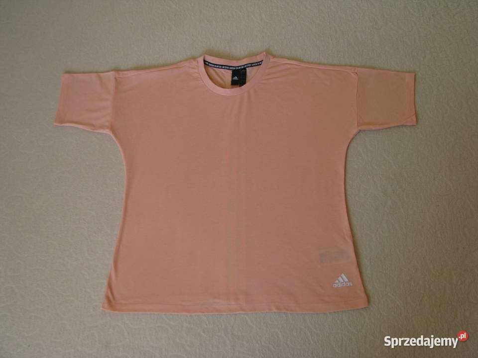 Tshirt koszulka sportowa Adidas brzoskwiniowa M Topy i koszulki sprzedam