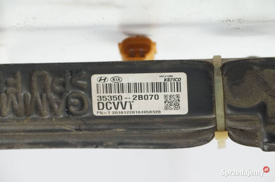 353502B070 ELANTRA VI LISTWA WTRYSKOWA 16 kujawsko-pomorskie Lipno