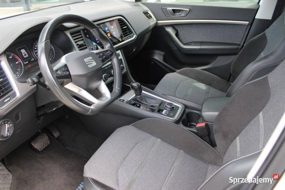 SEAT Ateca 2021r FV23 LED Kamera Cofania beats 150KM śląskie Chorzów