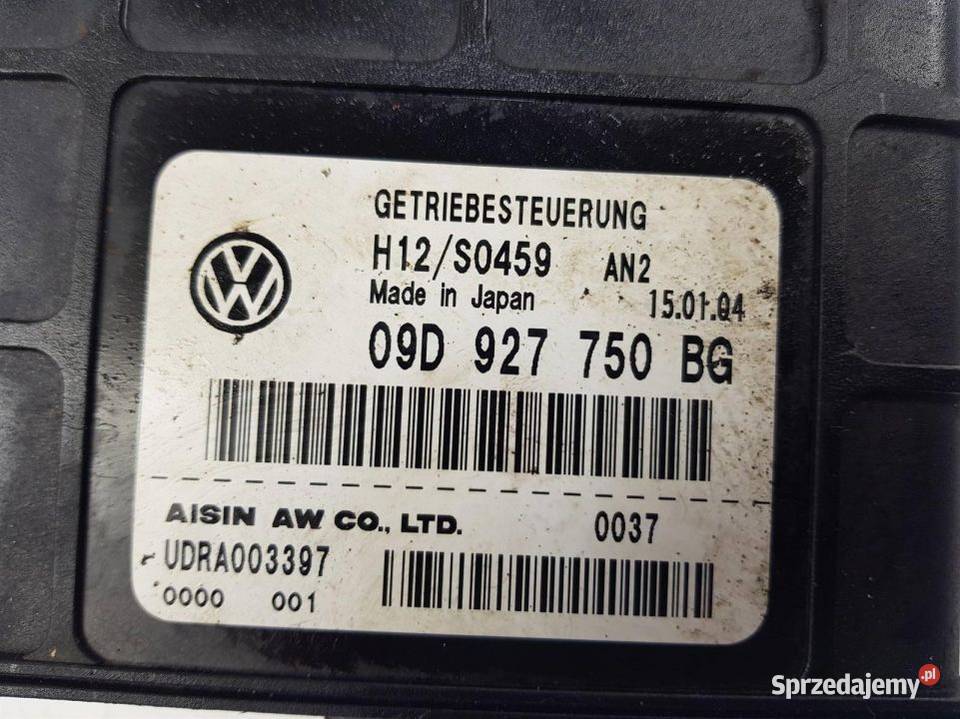 MODUŁ VOLKSWAGEN TOUAREG 09D927750BG osobowe kujawsko-pomorskie sprzedam