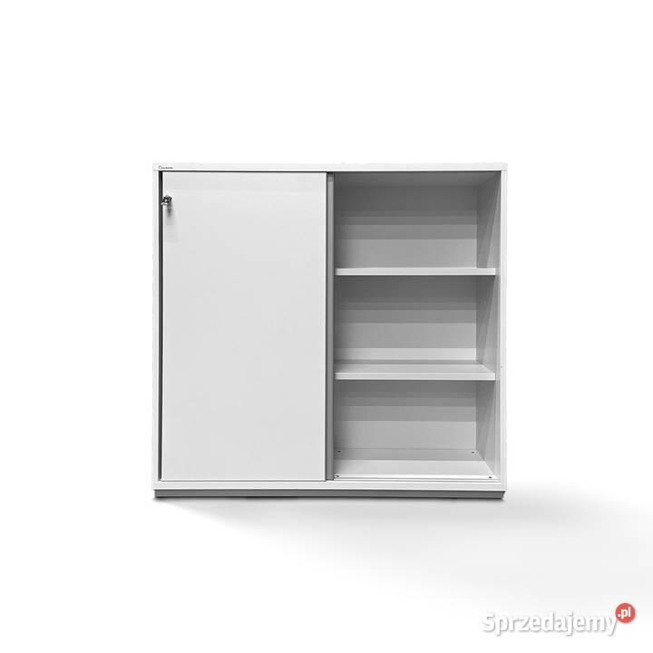 Szafa biurowa modułowa Neudoerfler Lineo biała Kraków