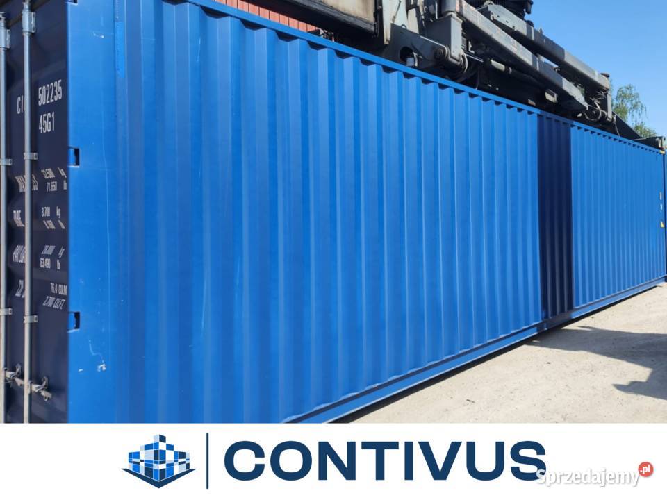 Kontener morski magazynowy 12m40HC PROMOCJA Biznes i Przemysł wielkopolskie Poznań sprzedam
