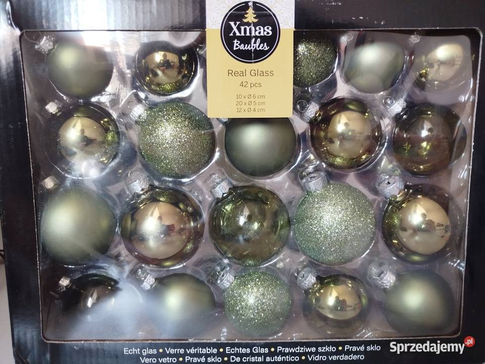 Bombki choinkowe 42 sztuki Wałbrzych