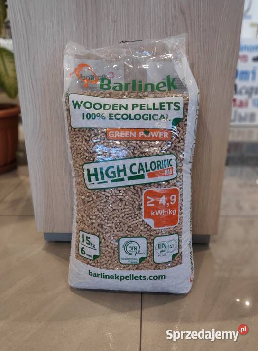 Pellet pelet BARLINEK Wooden Pellets 6mm kujawsko-pomorskie Grudziądz