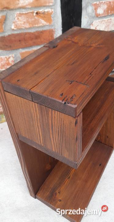 Szafki nocne stare drewno 22cm