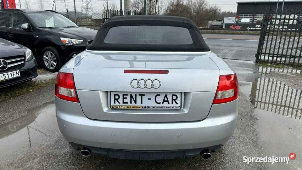 Audi A4 Cabrio 24i V6170OPŁACONY Bezwypadkowy garażowany A4 Częstochowa sprzedam