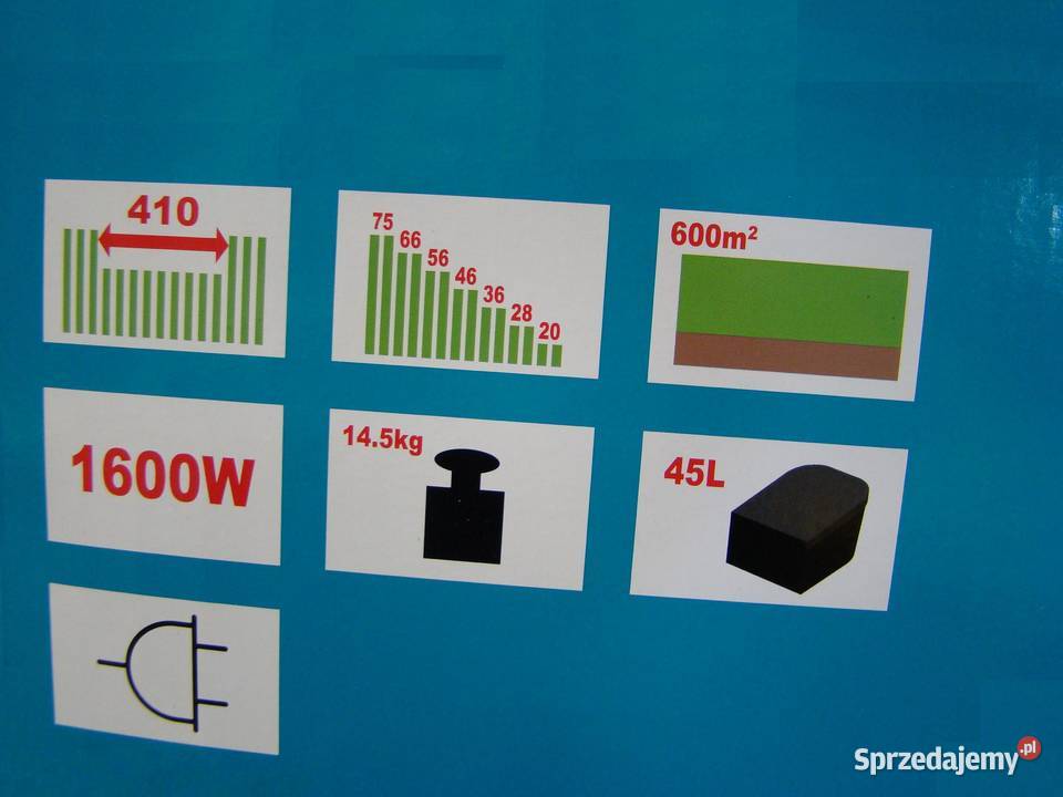 Kosiarka elektryczna MAKITA 16400W Ref ELM 4120 Bielsko-Biała