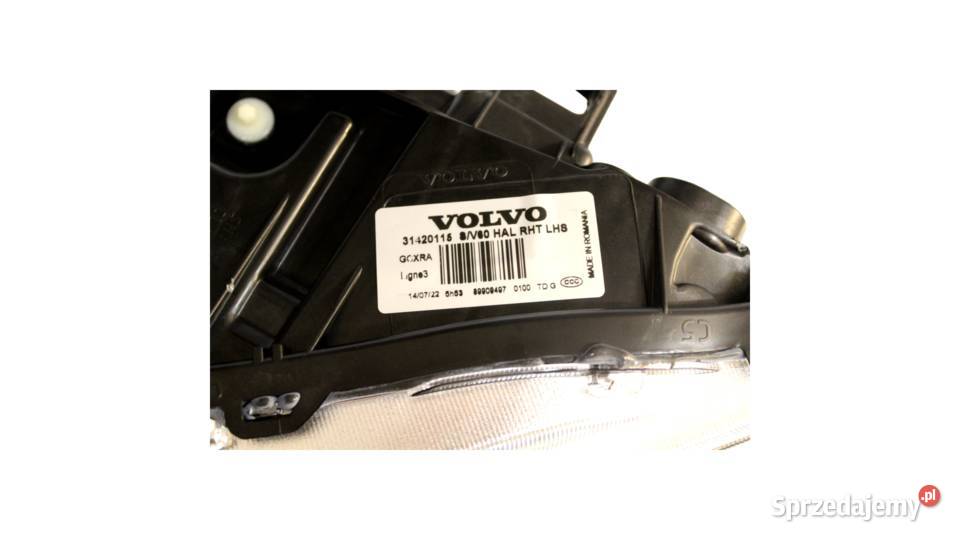 VOLVO V60CC lift lewa lampa reflektor eur NOWA Gadgety motoryzacyjne dolnośląskie sprzedam