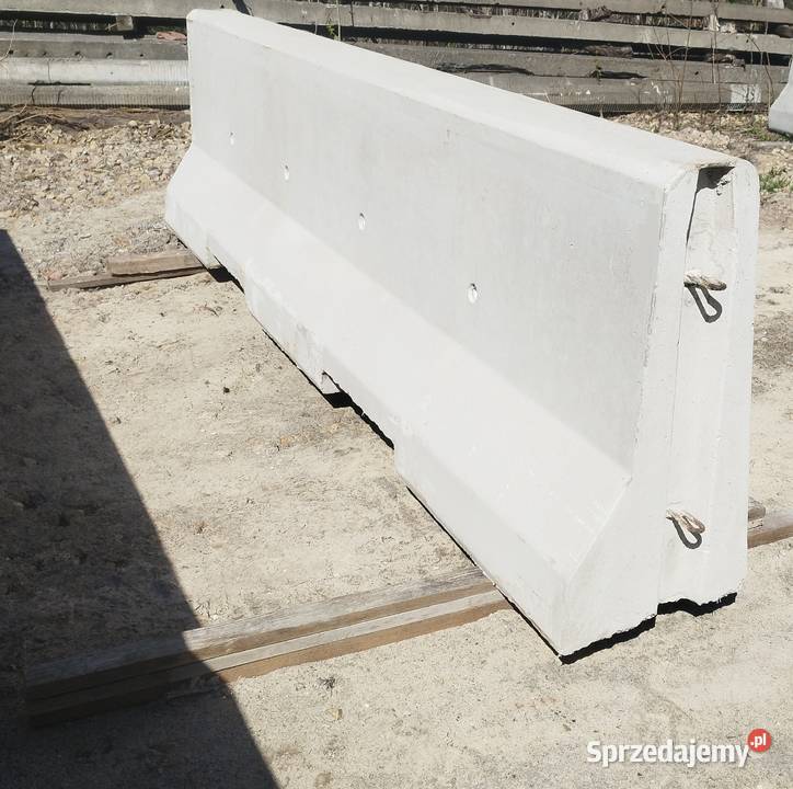 Bariery betonowe drogowe jednostronne 3m Jersey Pozostałe Dąbrowa Górnicza sprzedam