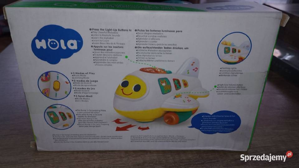 INTERAKTYWNA ZABAWKASAMOLOT Łódź