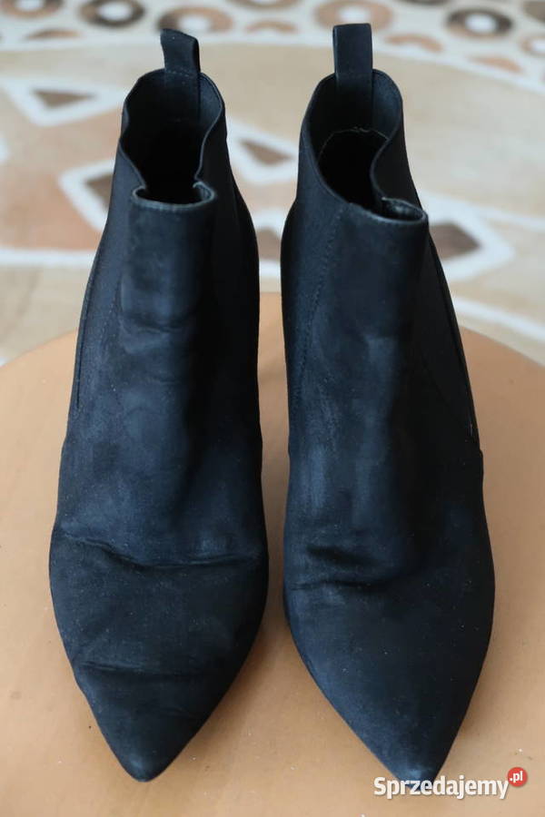 Damskie buty botki firmy MANGO 38 Kozaki Siedlce