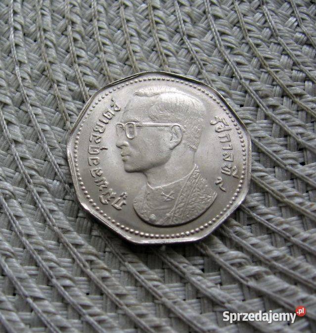 Tajlandia 5 Bahtów 1972r Ładna wielkopolskie Kalisz sprzedam