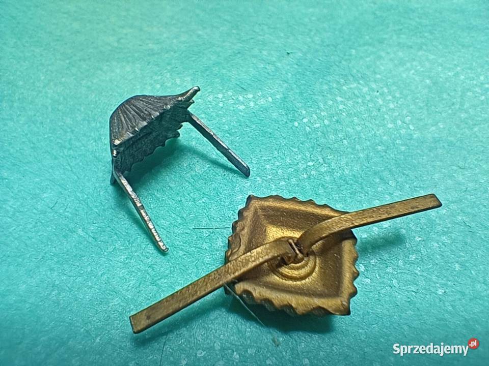 2 niemieckie gwiazdki z naramienników Stan Łódź