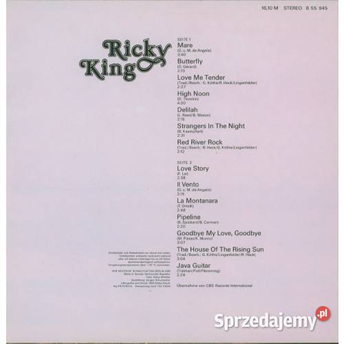 Ricky King Ricky King AMIGA 8 55 945