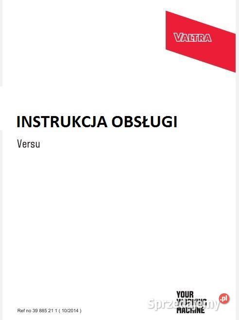 Valtra Versu T174 T194 T163 T144 instrukcja Kielce