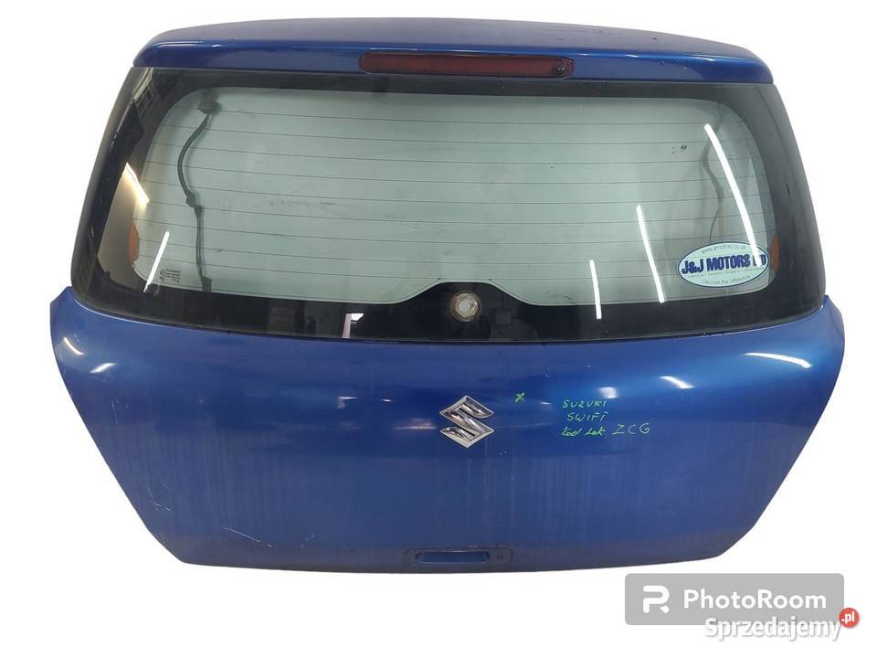 KLAPA TYLNA SZYBA ZCG SUZUKI SWIFT IV