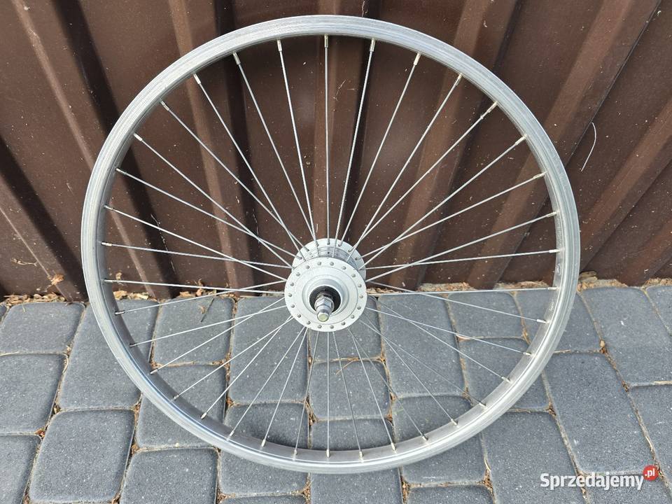 Koło aluminiowe rowerowe 24 cale z dynamem pomorskie Czarna Woda sprzedam