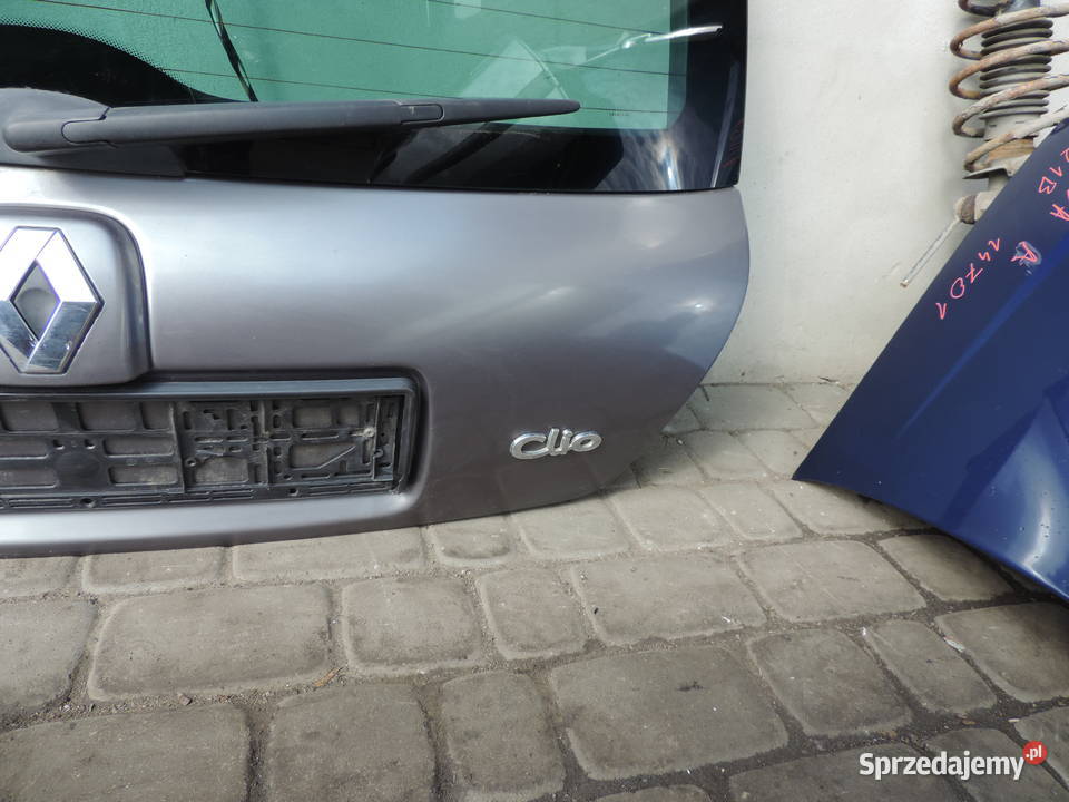 KLAPA BAGAŻNIKA TYŁ RENAULT CLIO II 2 FL NV603