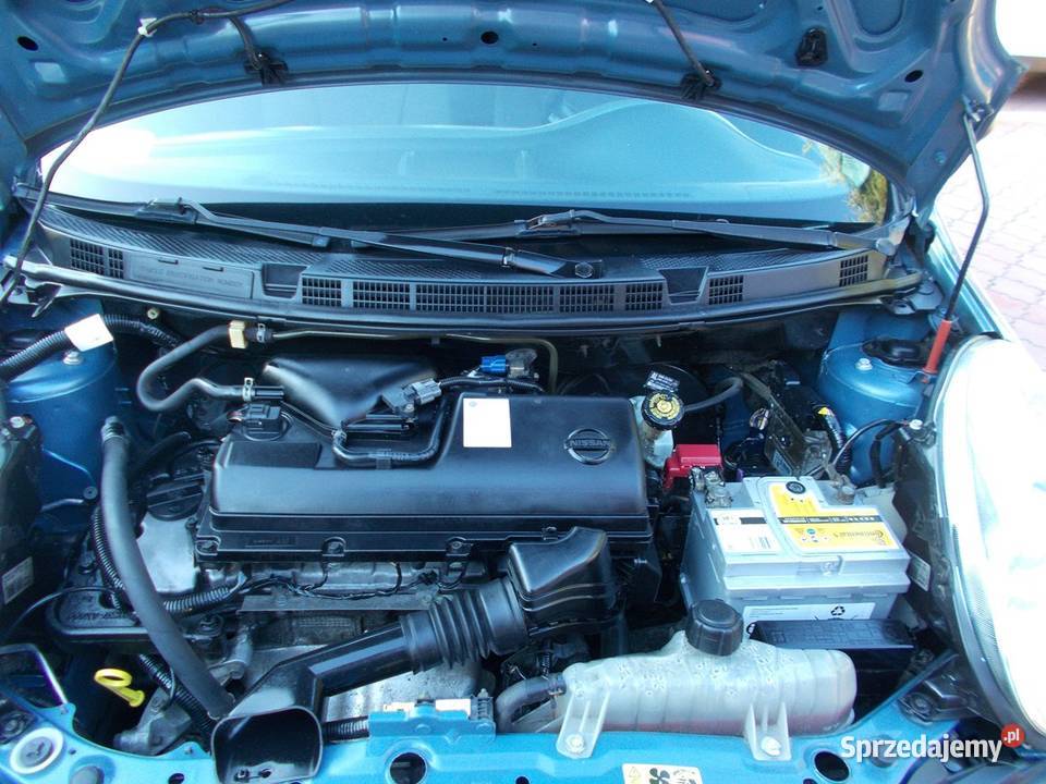 NISSAN MICRA 12 benzyna 2007 r 5 drzwi ABS Uniejów