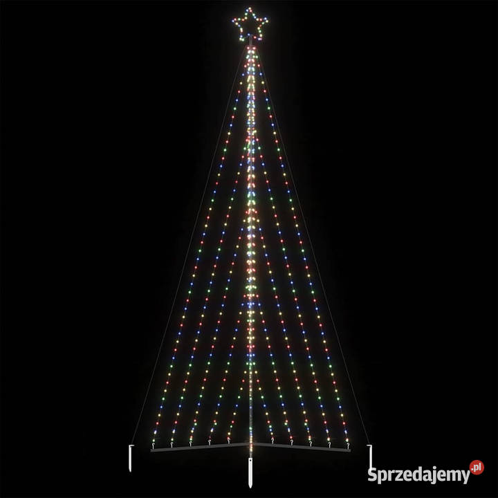 Lampki choinkowe 570 kolorowych LED 399 Pozostałe