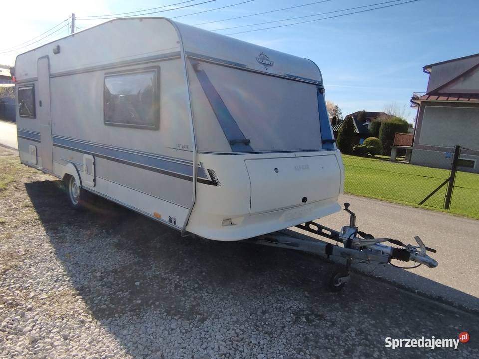 Przyczepa kempingowa Hobby napęd Mover małopolskie Tarnów sprzedam