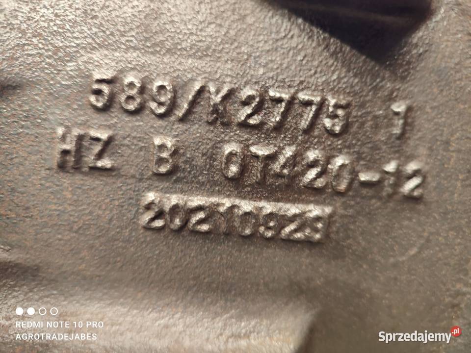 Dyferencjał 15X31 JCB 4220 Fastrac 589K2775 Wilkowo