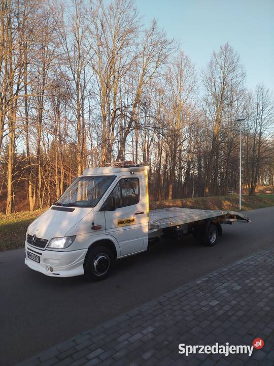 Pomoc Drogowa Mercedes Sprinter 413 Laweta 2003r Maków Mazowiecki