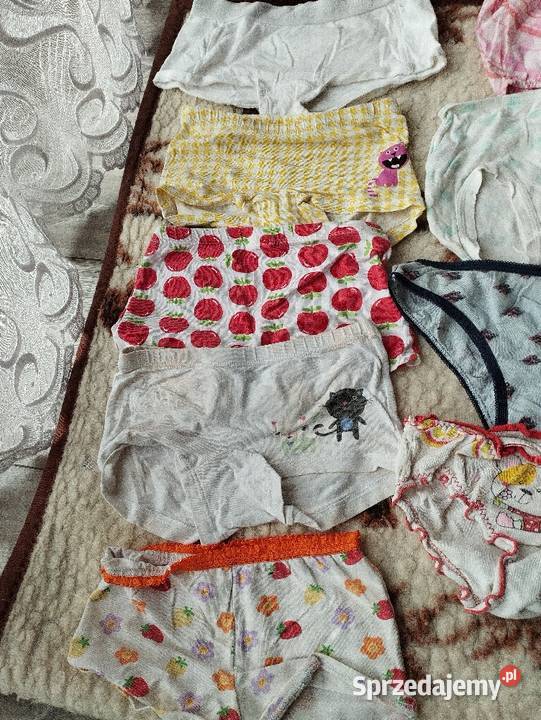 majtki dziewczęce 98104 rozmiar 25 sztuk Dla Dziecka