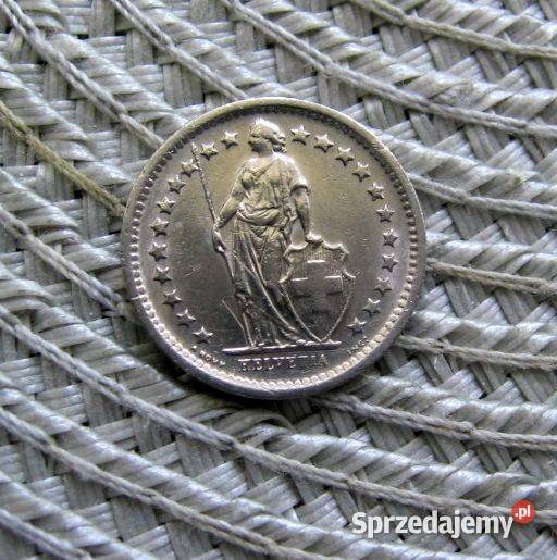 Szwajcaria 12 Franka 1969r Kalisz