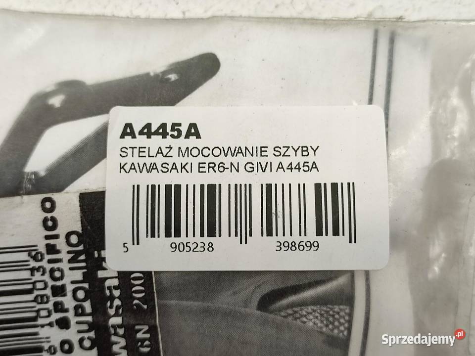 STELAŻ MOCOWANIE SZYBY KAWASAKI ER6N 650 0508 sprzedam