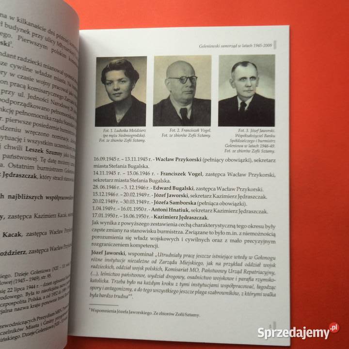 2186 Goleniowski Samorząd W Latach 19452009 Szczecin sprzedam