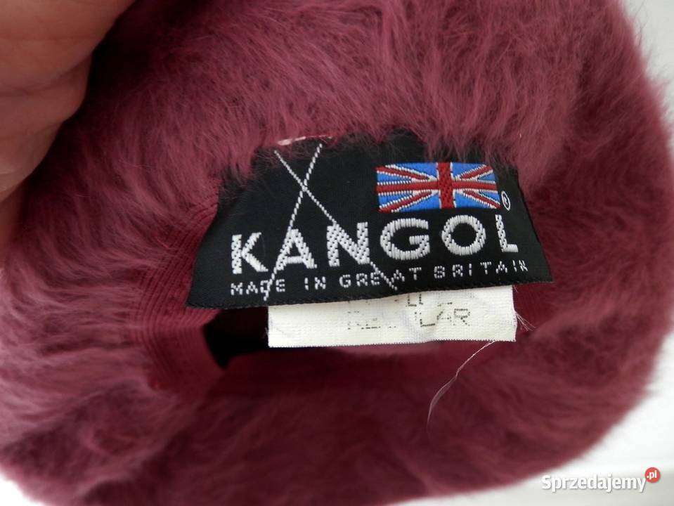 Czapka Wełniana Angora Lawendowa Kapelusz Bucket Nakrycia głowy Łomża