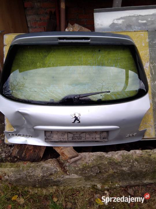 Peugeot 206 tylna klapa lubelskie Lublin sprzedam