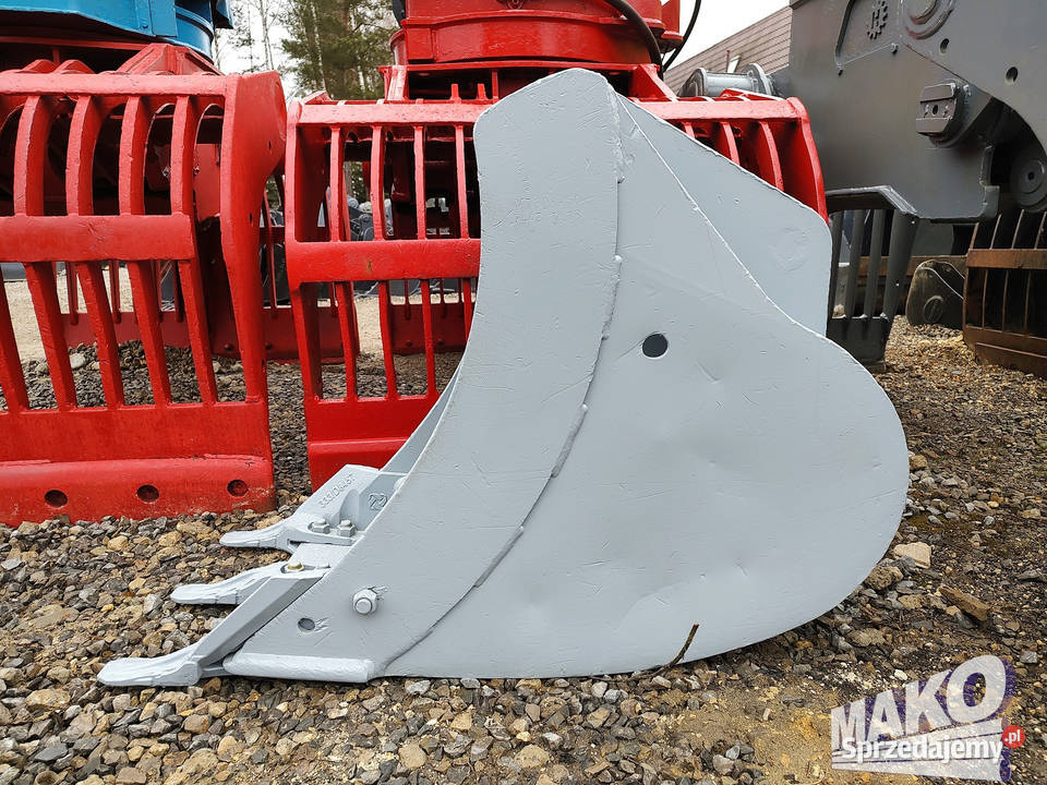 Łyżka 40 do koparki Miller fi 45 Nowe zęby Osprzęt roboczy Ostrowiec Świętokrzyski