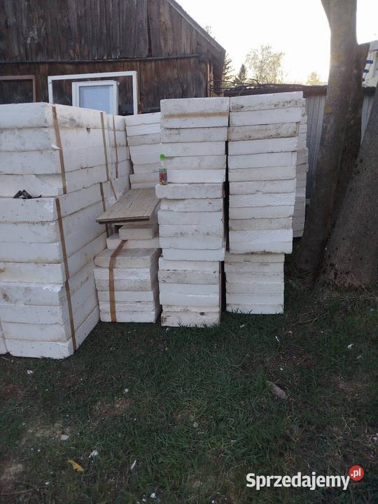 Styropian 15 10 5 używany mazowieckie Garwolin sprzedam