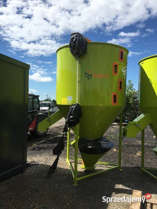 Mieszalnik pasz Silos ADRAF Twister 1000 2000 nieuszkodzony Mielnik