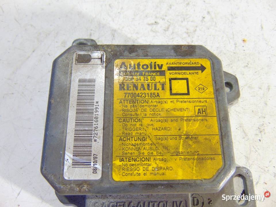 SENSOR AIR BAG AIRBAG MEGANE I 7700423185A Komputery sprzedam
