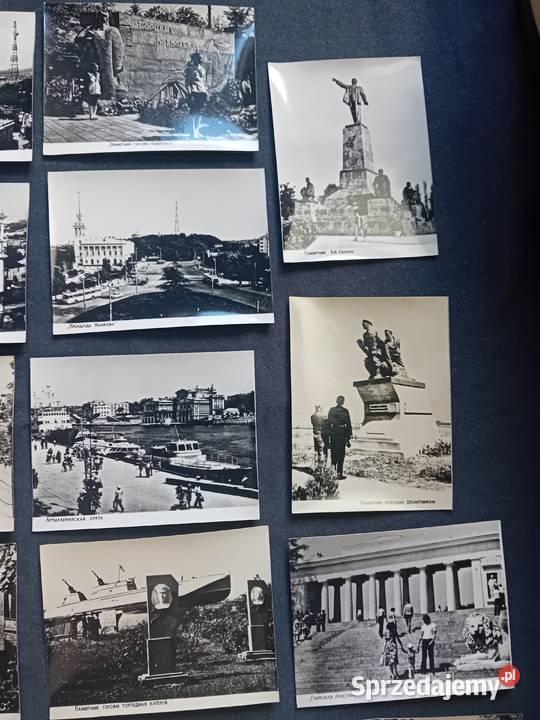 Zestaw 18 czarnobiałch fotografii Krym Koźminek sprzedam