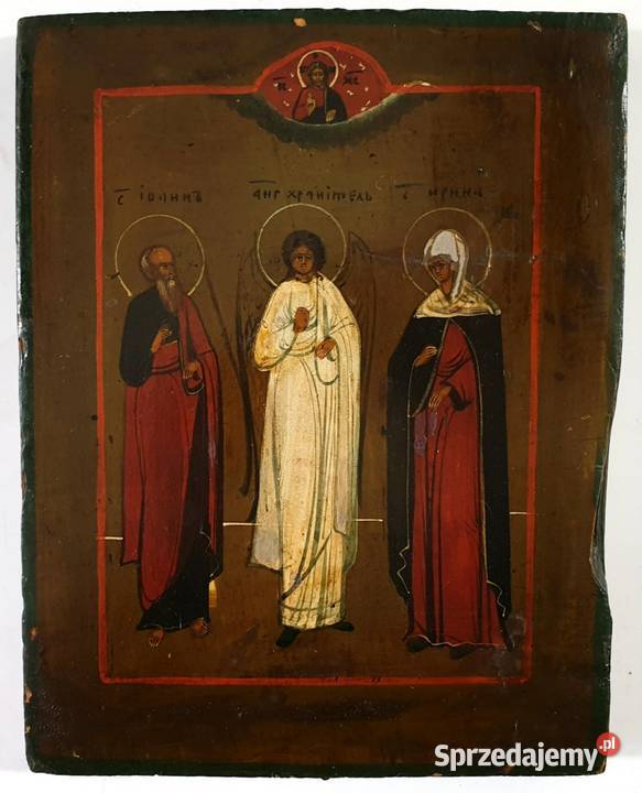 Ikona Anioł Stróż Św Jan i Irina 0160 mazowieckie Warszawa