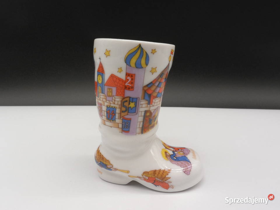 Porcelanowy kozak Eschenbach świąteczna