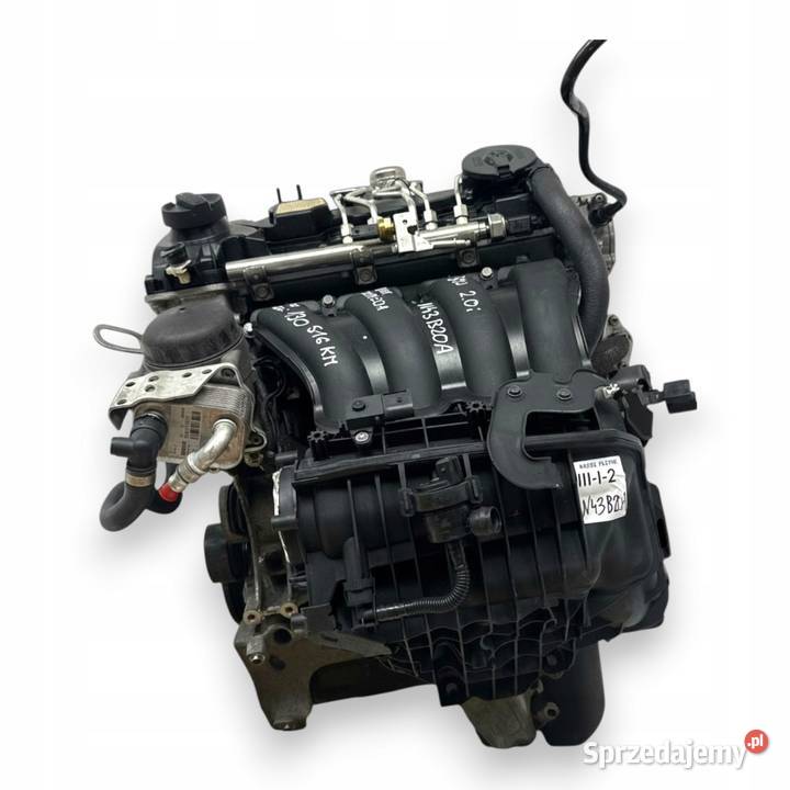 SILNIK N43B20 N43B20A BMW E81 E87 E60 E61 E90 osobowe Chełm