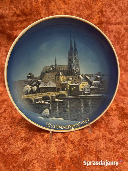 Talerz Rosenthal Boze Narodzenie 1967 Kielce