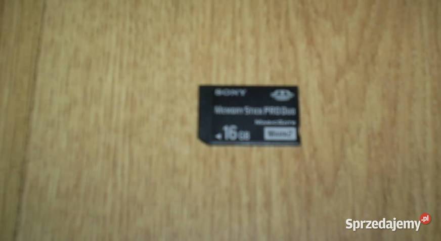 Karta Stick Pro Duo16gb do Sony HDRTG3E Olkusz sprzedam